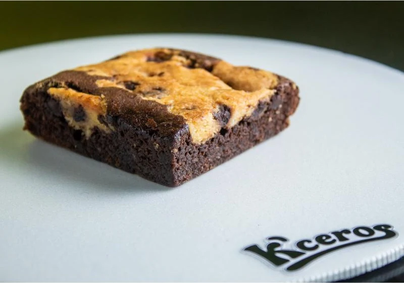 Brownie marmoleado